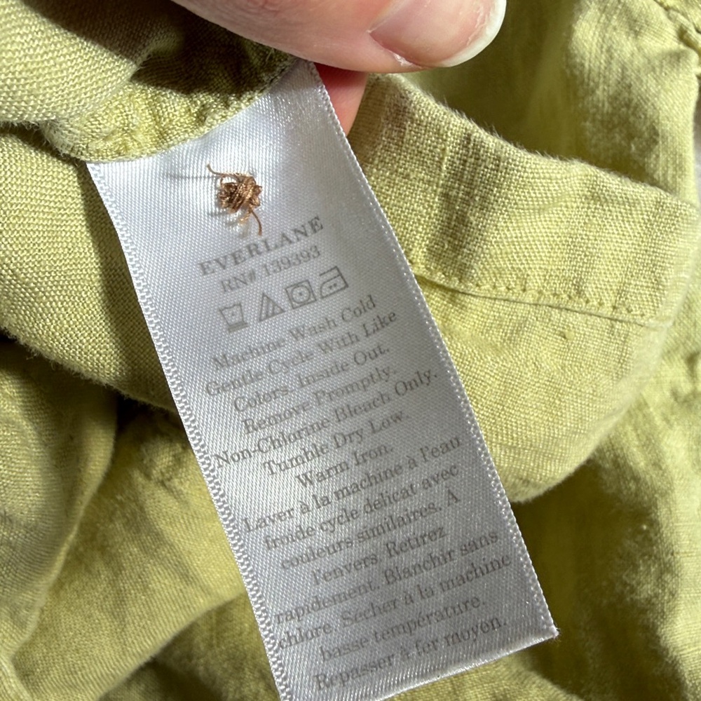 Everlane 100% linen shirt - Picture 6 of 7